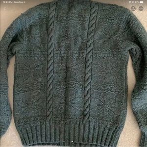 Polo by Ralph Lauren Dark Green Cable Knit Sweater